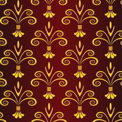 vector floral seamless pattern