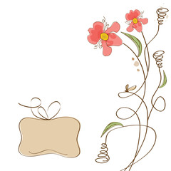 romantic floral background