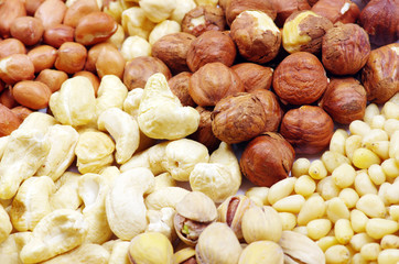 various nuts