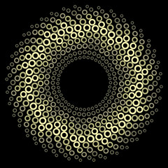 Vector golden circular design