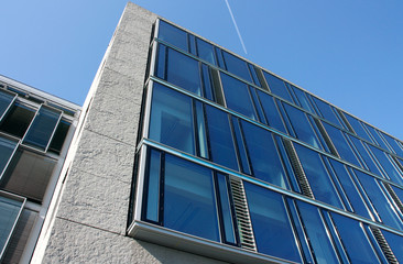 Obraz premium Geschäftsgebäude / blau