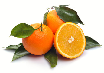 Orange with segments