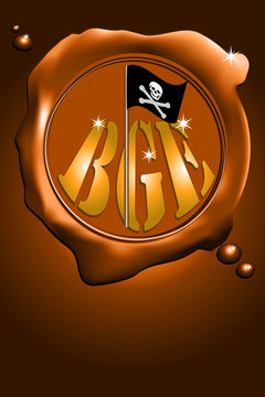 Siegel BGE Flagge