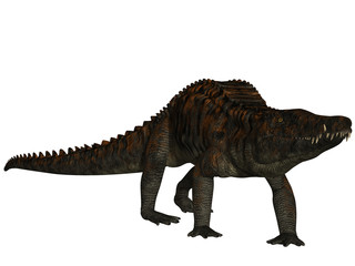 Uberabasuchus terrificus- 3D Dinosaurier