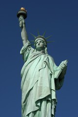 Fototapeta na wymiar statue of liberty national monument