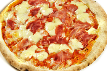 Pizza al prosciutto cotto