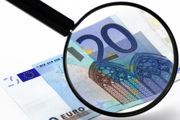 euro unter lupe