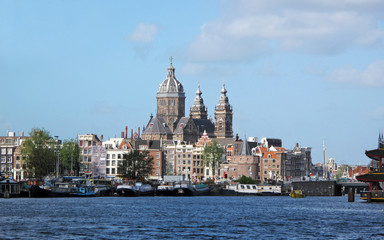 Obraz na płótnie Canvas Amsterdam, stolica Holandii.