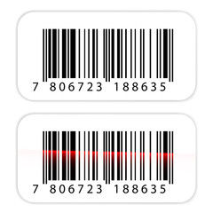 vector barcode stickers