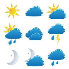 vector weather icons