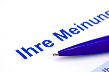 Meinungsumfrage