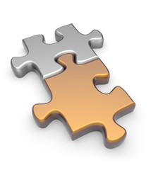 Obraz premium Puzzle concept