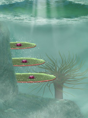 fantasy underwater scene