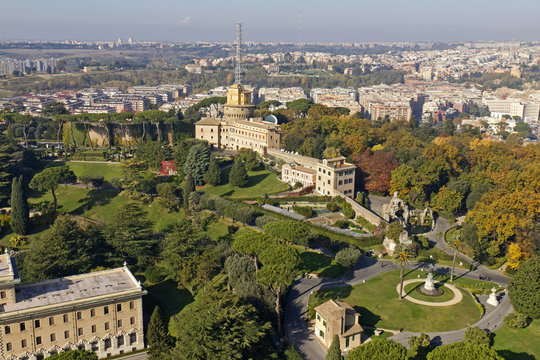 Giardini Vaticani, Vaticano, Roma