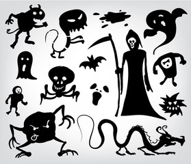 Monsters, Ghosts And The Grim Reaper