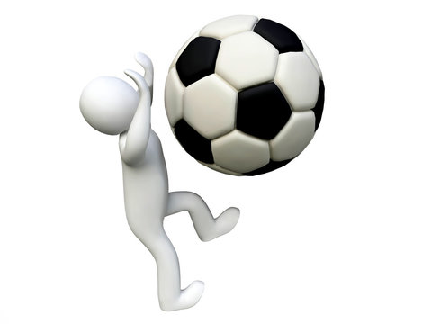 3D Soccer Player