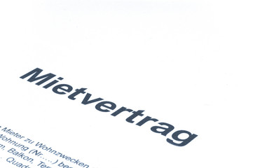 Mietvertrag