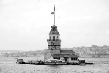 maiden tower's in istanbul