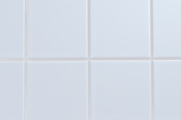 White tiles