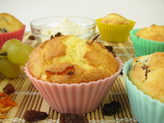 Glutenfreie Muffins aus Maismehl