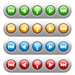 vector photo gallery panel