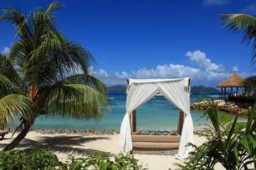plage aménagée