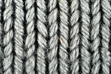 wool knitted background closeup