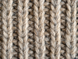 wool knitted background closeup