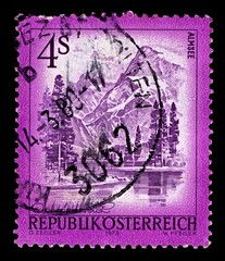 Postage stamp.