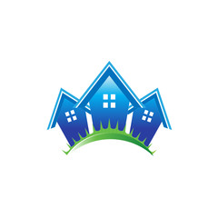 Fototapeta premium Three Houses