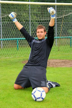 Jubelnder Tormann