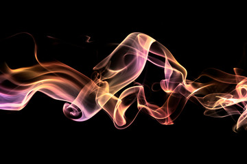 Fond texture abstrait flamme fumée