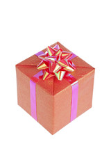Gift box. Christmas and New Year