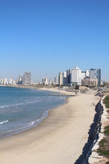 Tel-Aviv coastline