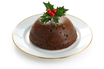 homemade christmas pudding