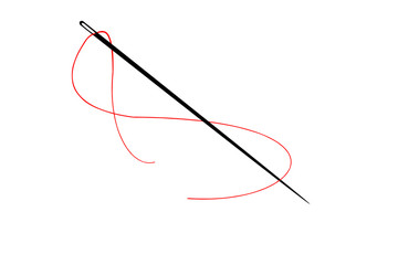 needle and thread illustration