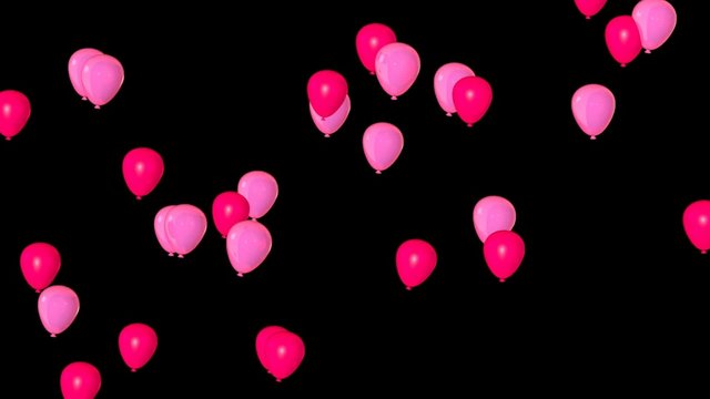 Jubil&auml;um Event Luftballons PINK