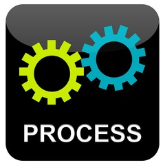 Button Schwarz - Process