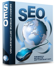Box SEO - Search engine optimization web - obrazy, fototapety, plakaty