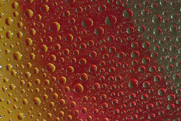 Abstract water drops