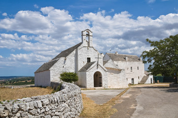 St. Maria di Barsento Church. Noci. Puglia. Italy.