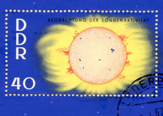 Vintage german stamp 