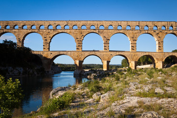 Fototapeta premium Pont du Gard, Languedoc-Roussillon, France