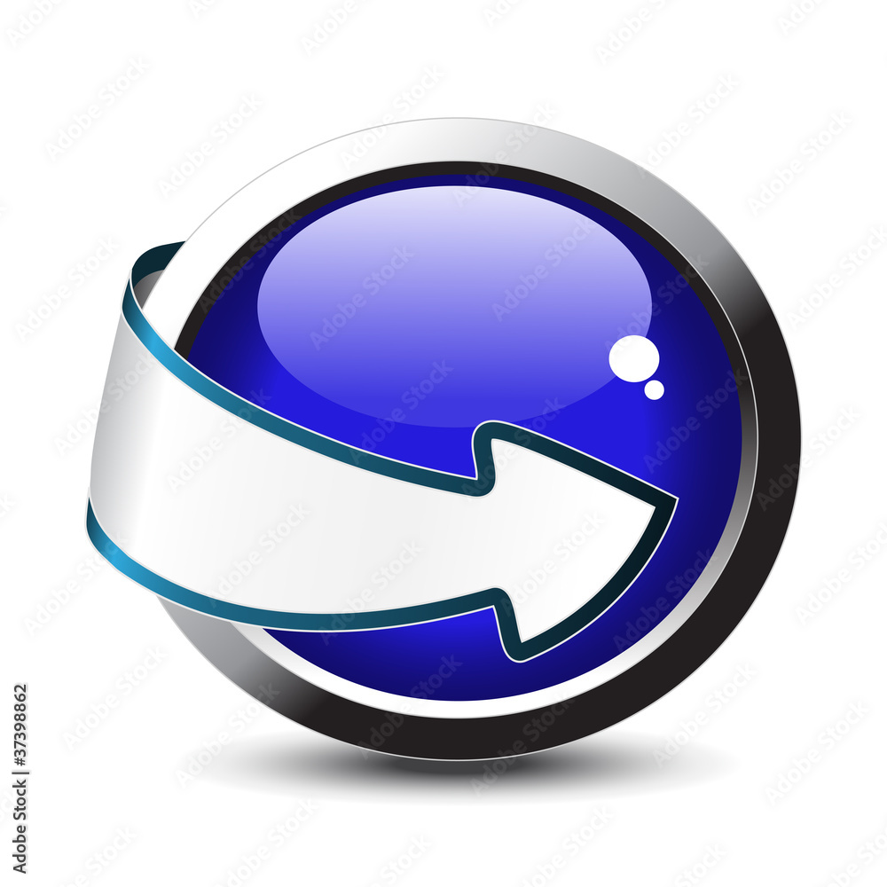 Poster vector web button