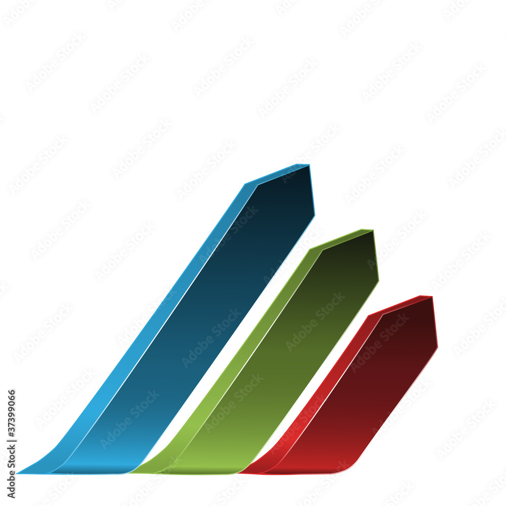 Poster vector navigation arrows