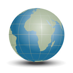 Fototapeta premium Vector globe