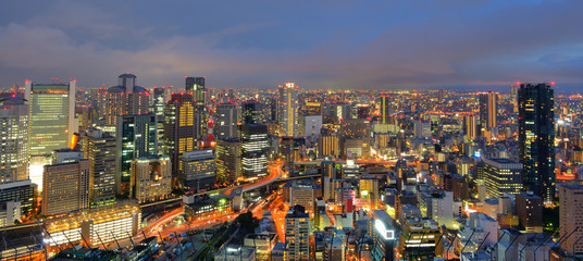 Fototapeta na wymiar Osaka Japonia