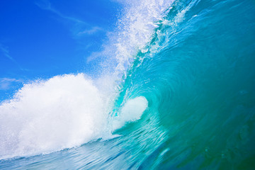 Blue Ocean Wave