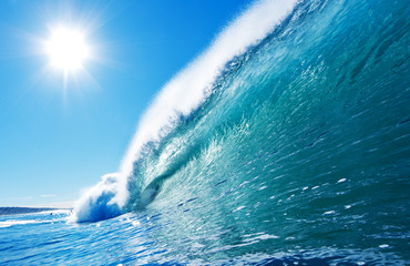 Blue Ocean Wave
