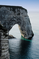 the cliffs of Etretat